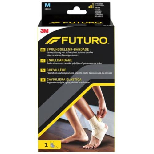 3M Futuro Wrap Around Ankle Support Επιστραγαλίδα με Ιμάντα Περίδεσης Μέτριας Στήριξης 1 Τεμάχιο - Medium
